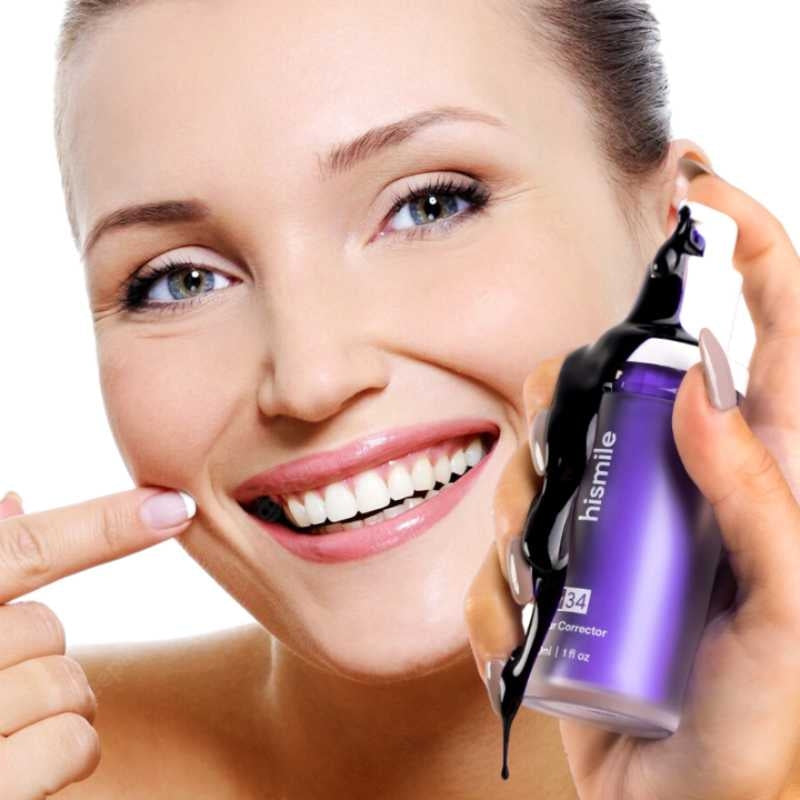 Hismile Color Corrector V34, Clareador Dental Sem Peróxido