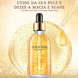 Sérum Facial Gold Foil com Ácido Hialurônico e Ouro 24k