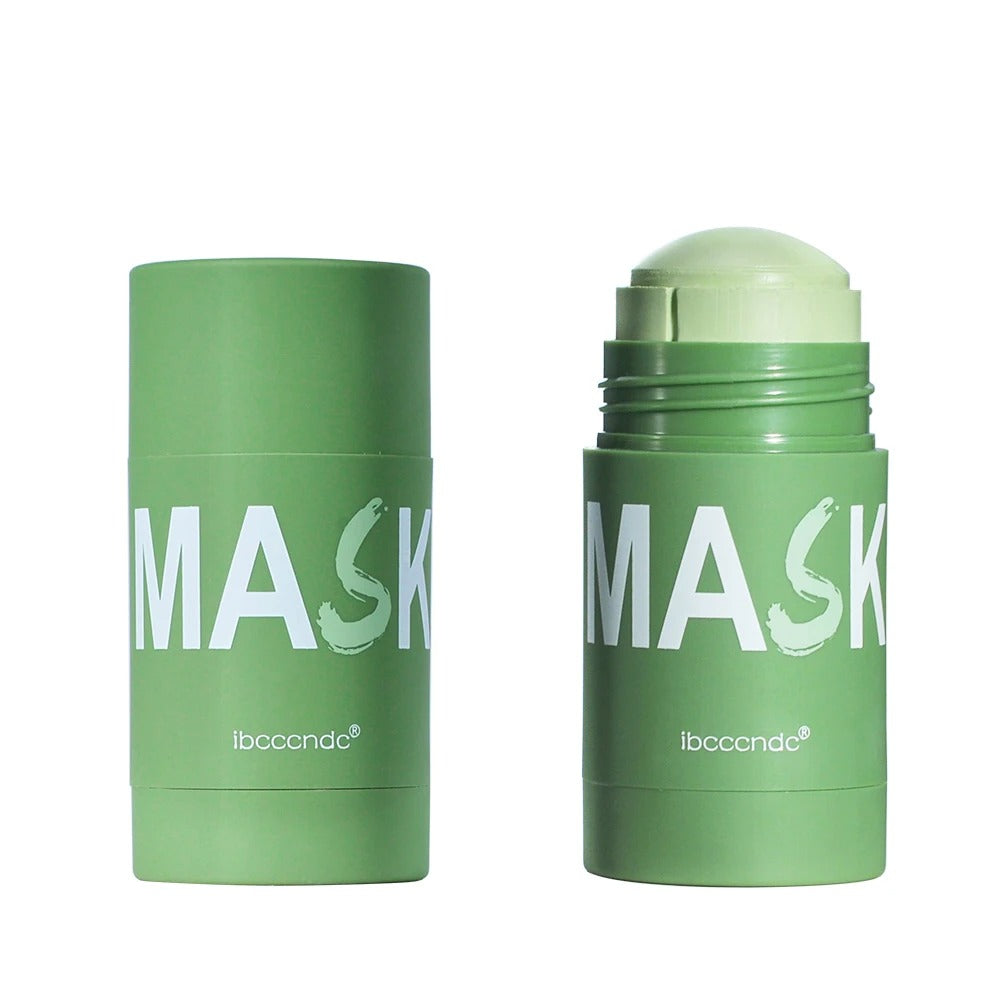 Máscara de limpeza facial, chá verde Bastão 40G