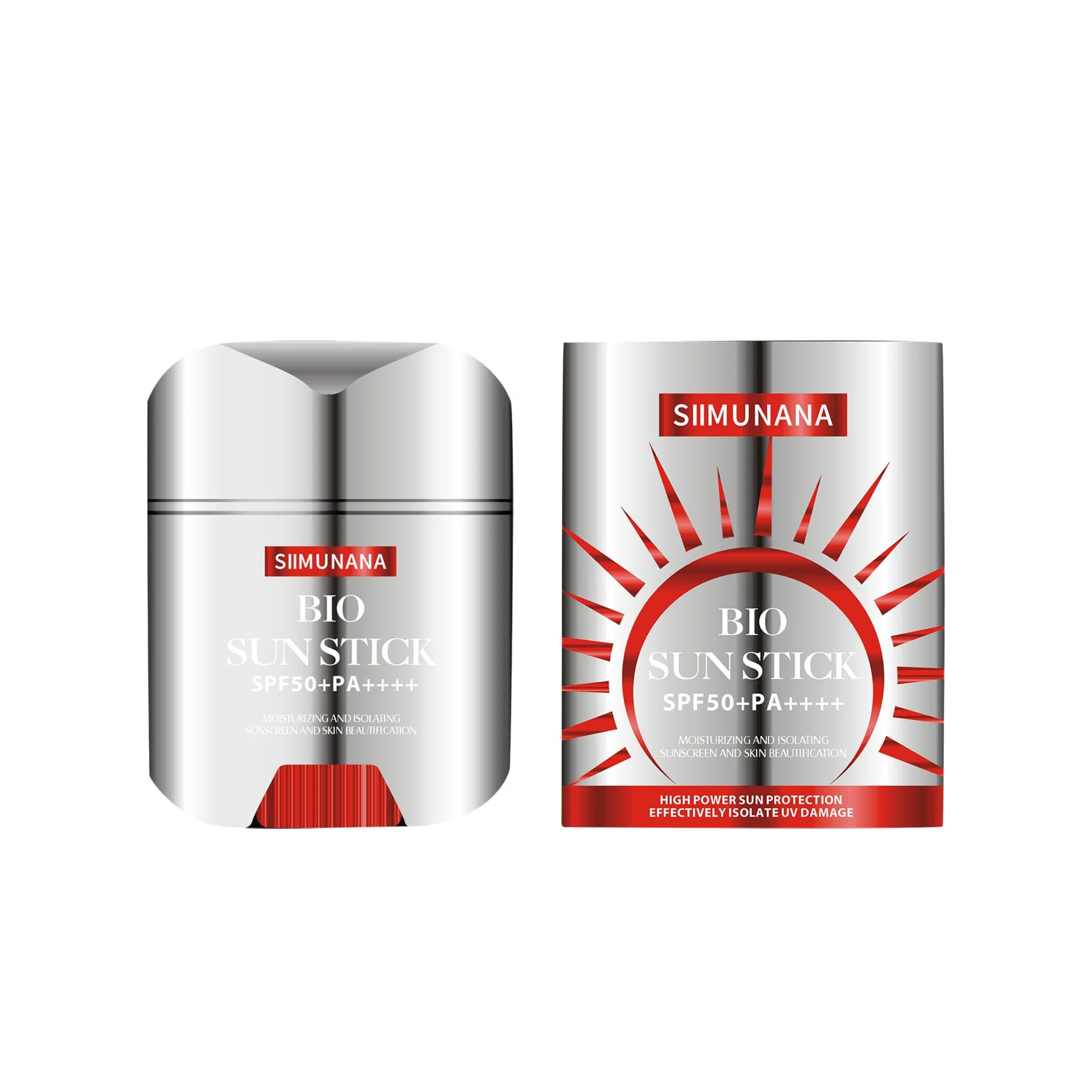 Protetor Solar Em Barra Fps50+ Hidratação Intensa Anti-idade