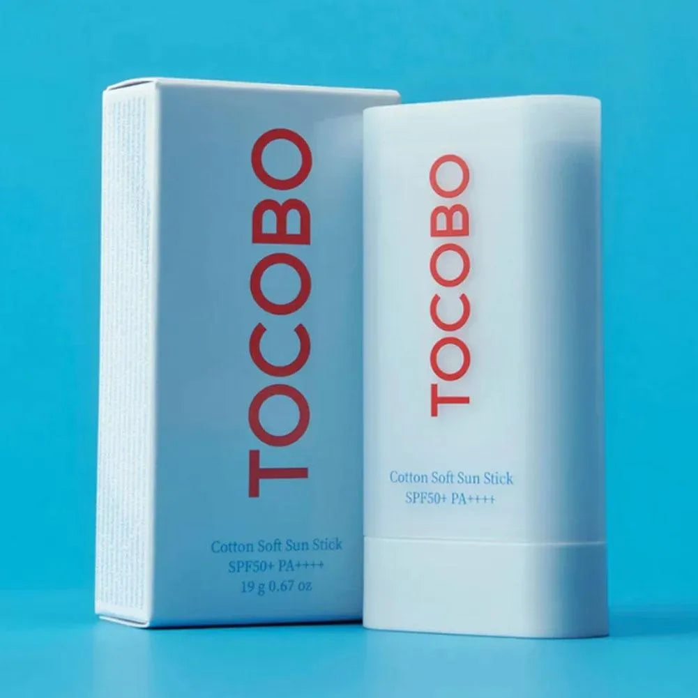 Protetor Facial Stick Tocobo Cotton Soft Sun Stick SPF50 PA++++ 19g
