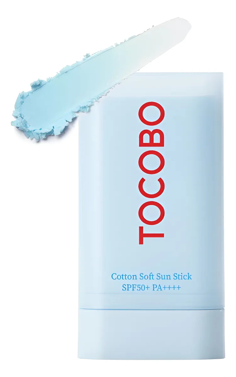 Protetor Facial Stick Tocobo Cotton Soft Sun Stick SPF50 PA++++ 19g