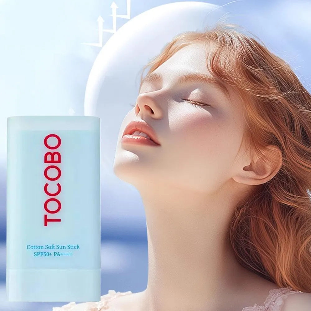 Protetor Facial Stick Tocobo Cotton Soft Sun Stick SPF50 PA++++ 19g