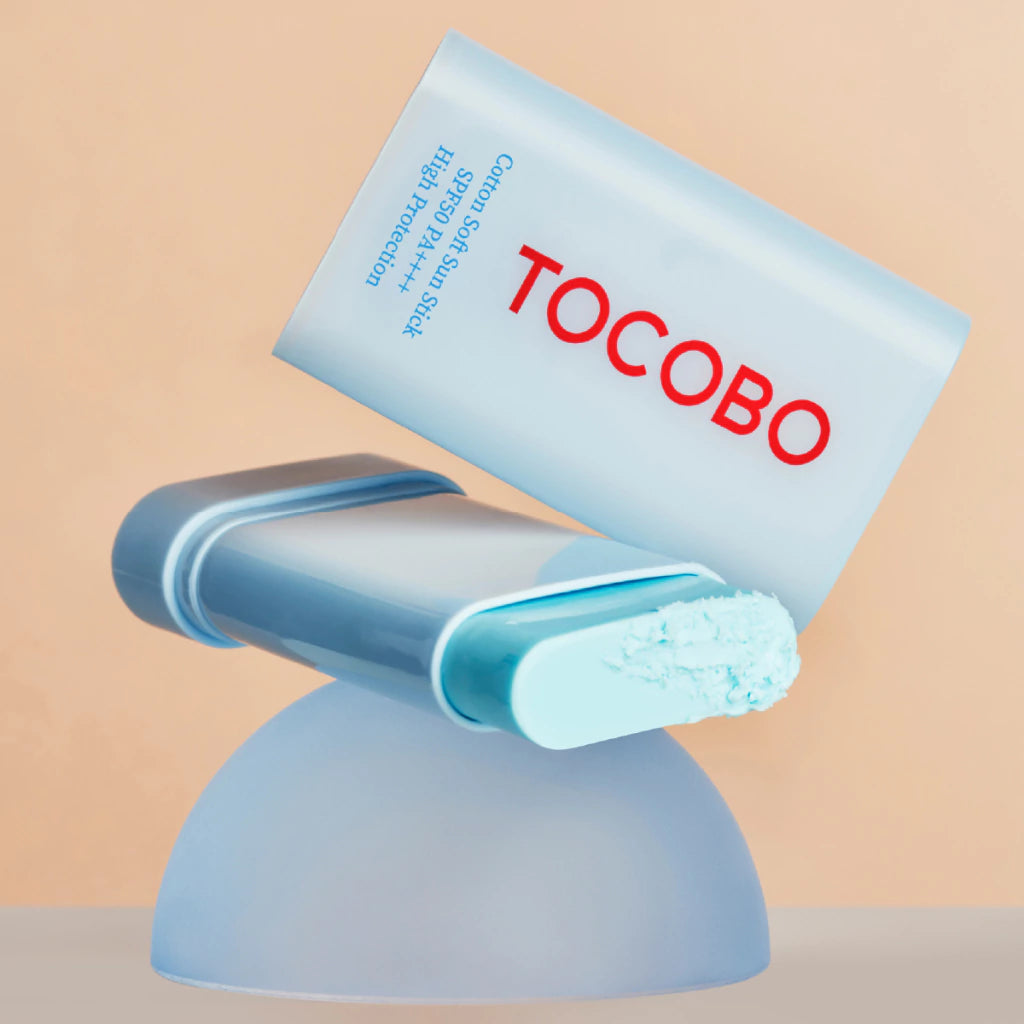 Protetor Facial Stick Tocobo Cotton Soft Sun Stick SPF50 PA++++ 19g