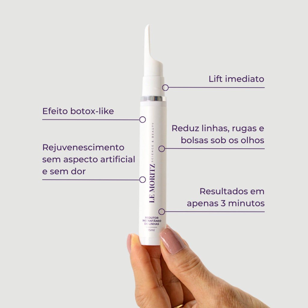 Sérum Redutor Instantâneo De Linhas Le Moritz