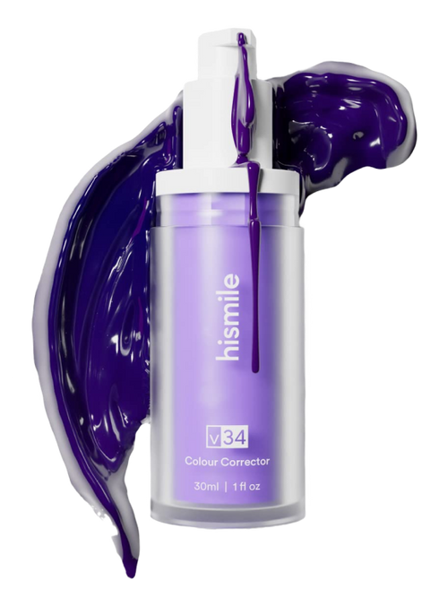 Hismile Color Corrector V34, Clareador Dental Sem Peróxido
